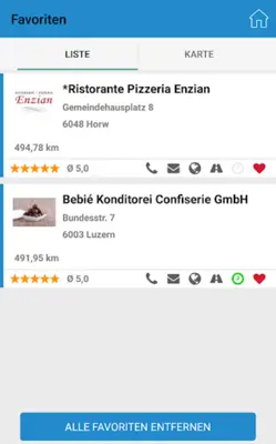 Luzern android App screenshot 6